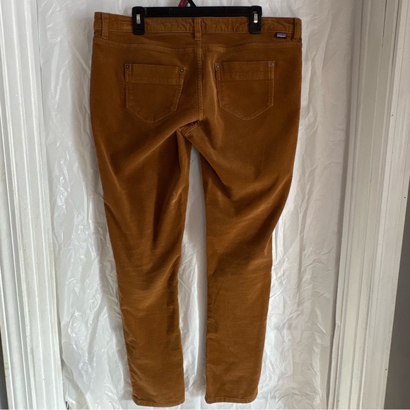 Patagonia Pants Womens 32 Brown Corduroy Straight Leg Organic Cotton Sustainable - Picture 2 of 6